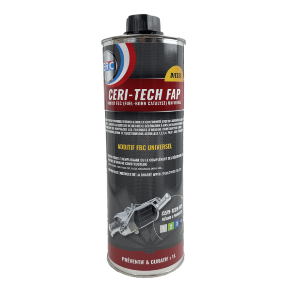 photo-Additif - FBC - CERI-TECH FAP - Moteur diesel - Réduit les émissions polluantes - ERC