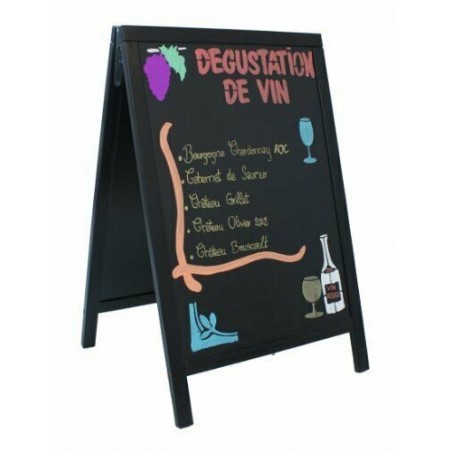 Acheter Panneau Trottoir Woody Duplo 85 X 55 Cm - Securit | Surdiscount