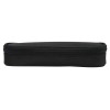 Trousse - Plumier - Noir - 1 compartiment - Fermeture zip - 23x10x5cm - Scolaire