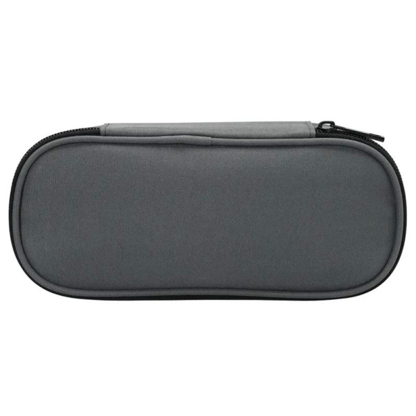 Trousse - Plumier - Gris - 1 compartiment - Fermeture zip - 23x10x5cm - Scolaire