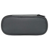 Trousse - Plumier - Gris - 1 compartiment - Fermeture zip - 23x10x5cm - Scolaire