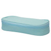 Trousse - Plumier - Bleu clair - 1 compartiment - Fermeture zip - 23x10x5cm - Scolaire