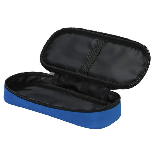 photo-Trousse - Plumier - Bleu - 1 compartiment - Fermeture zip - 23x10x5cm - Scolaire