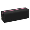 photo-Trousse - Noir et rose - 1 compartiment - Fermeture zip - 22x6,5x8cm - Scolaire