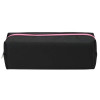 Trousse - Noir et rose - 1 compartiment - Fermeture zip - 22x6,5x8cm - Scolaire