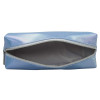 Trousse - Bleu brillant - 1 compartiment - 22x7x7cm - Fermeture zip - Scolaire