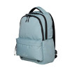 photo-Sac à dos - Bleu clair - 2 compartiments + poches zippées - Dos matelassé - Collège - Lycée - Walker