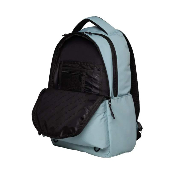 Sac à dos - Bleu clair - 2 compartiments + poches zippées - Dos matelassé - Collège - Lycée - Walker