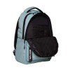 Sac à dos - Bleu clair - 2 compartiments + poches zippées - Dos matelassé - Collège - Lycée - Walker