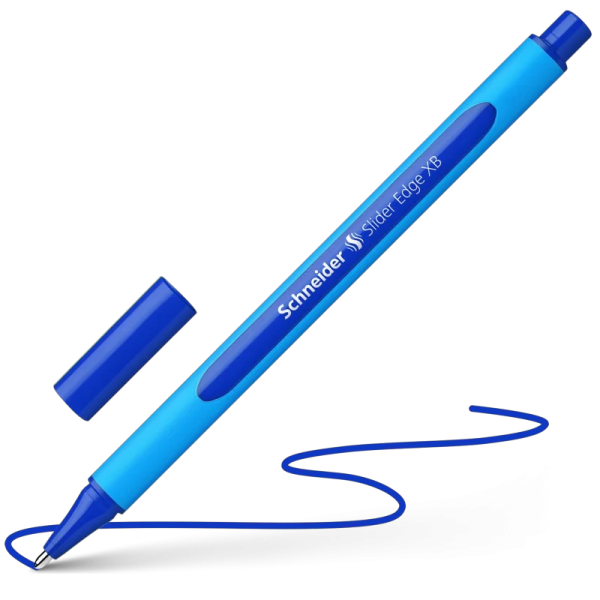 Stylo à bille - Bleu - Mine extra-large - Corps triangulaire - Schneider - Slider Edge