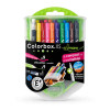 photo-Crayons de couleur + feutres effaçables + crayon HB - Format mini - Coffret 19 pièces - Ulmann