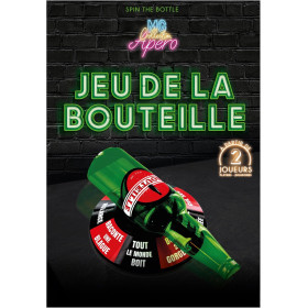 Jeu de la bouteille - Animation - Soirée - Anniversaire - Jeu apéro - Mister Gadget