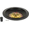Jeu de la roulette - Casino - Jetons + roulette + râteau + tapis de jeu - Mister Gadget