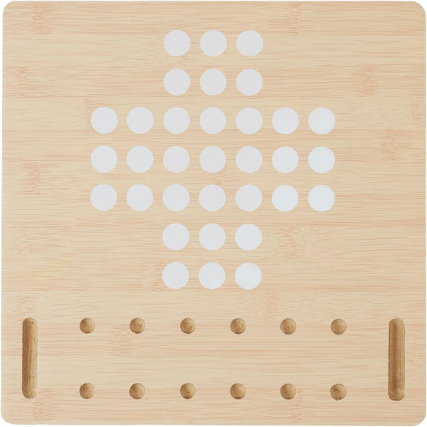 Coffret de jeux de société - Bois - Echecs - Dame - Petits chevaux - Jeu de l'Oie