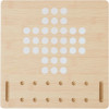 Coffret de jeux de société - Bois - Echecs - Dame - Petits chevaux - Jeu de l'Oie