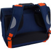 Cartable - Primaire - Bleu marine - 2 compartiments - 38x16x34cm - Dinosaures