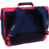 Cartable - Primaire - Bleu marine/Rose - 2 compartiments - 38x16x34cm - Chaton