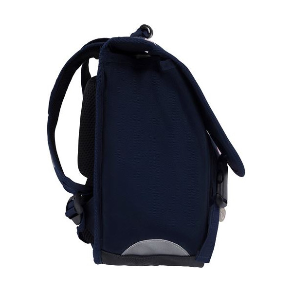 Cartable - Primaire - Bleu marine/Rose - 2 compartiments - 38x16x34cm - Cheval