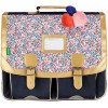 photo-Cartable - Tann's - Motif fleuris - Primaire CE2, CM1 et CM2 - 41x33x17cm - Antonia
