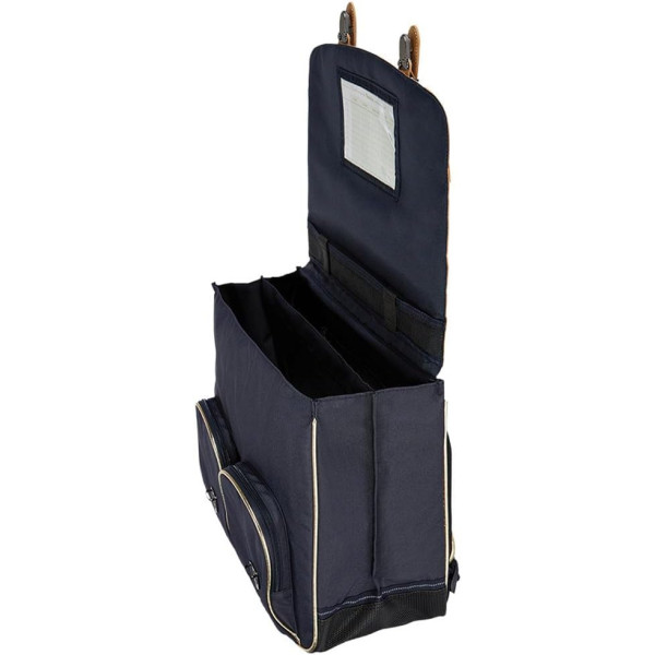 Cartable - Tann's - Motif fleuris - Primaire CE2, CM1 et CM2 - 41x33x17cm - Antonia