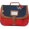 photo-Cartable - Tann's - Bleu marine et rouge - Primaire CP - 35x27x14,5cm - Arthur