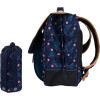 Cartable - Tann's - Bleu marine - Primaire CP,CE1 et CE2 - 38x29x15cm - Titouan x Armor Lux