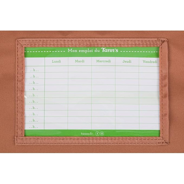 Cartable - Tann's - Bleu marine - Primaire CP,CE1 et CE2 - 38x29x15cm - Titouan x Armor Lux