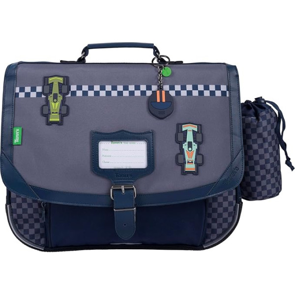 photo-Cartable - Tann's - Bleu et gris - Primaire CP, CE1 et CE2 - Top départ