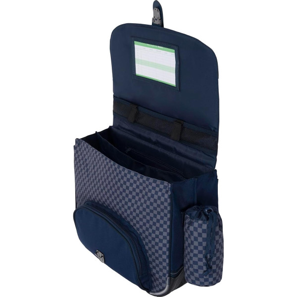 Cartable - Tann's - Bleu et gris - Primaire CP, CE1 et CE2 - Top départ