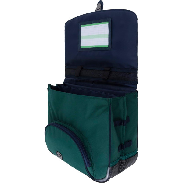 Cartable - Tann's - Bleu et vert - Primaire CP, CE1 et CE2 - 38x29x15cm - Valentin