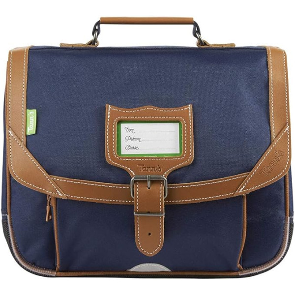 photo-Cartable - Tann's - Bleu marine - Maternelle - 32x27x12cm - Camille