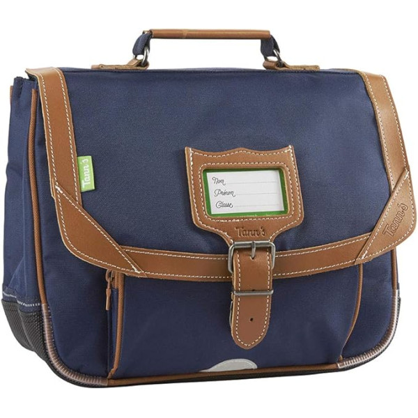Cartable - Tann's - Bleu marine - Maternelle - 32x27x12cm - Camille