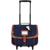 photo-Cartable à roulettes - Tann's - Bleu marine - Primaire CP, CE1 et CE2 - 38x29x15cm - Camille