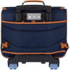 Cartable à roulettes - Tann's - Bleu marine - Primaire CP, CE1 et CE2 - 38x29x15cm - Camille