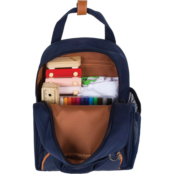Sac à dos - Tann's - Bleu marine - Crèche - Maternelle - 21,5x29x9cm - Camille