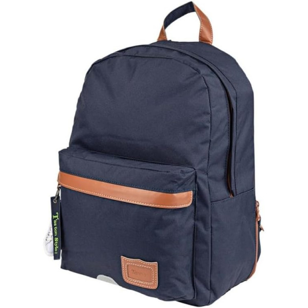 Sac à dos - Tann's - Bleu marine - Primaire CE2, CM1 et CM2 - 31x41x14,5cm - Camille