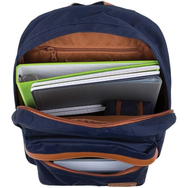 Sac à dos - Tann's - Bleu marine - Primaire CE2, CM1 et CM2 - 31x41x14,5cm - Camille
