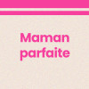 Chaussettes - Femme - Beige avec paillettes avec bandes rose - Maman parfaite - Taille 36/42