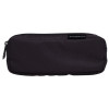 photo-Trousse - Rectangulaire - 2 compartiments - Noir - 22x9x6cm - Fermeture zippée - Scolaire