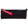 photo-Trousse - Ronde - Noir - Avec porte-clés - Fermeture zippée - 22,5x8x6cm