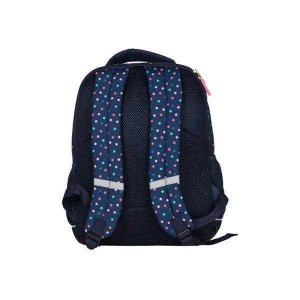 Sac à dos - 2 compartiments - Bleu marine - Primaire - Collège - 42x33x18cm