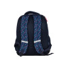 Sac à dos - 2 compartiments - Bleu marine - Primaire - Collège - 42x33x18cm