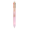 photo-Stylo 4 couleurs - Frixion Ball - Encre gel effaçable - Pointe fine - Corps dégradé rose