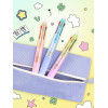 Stylo 4 couleurs - Frixion Ball - Encre gel effaçable - Pointe fine - Corps dégradé rose