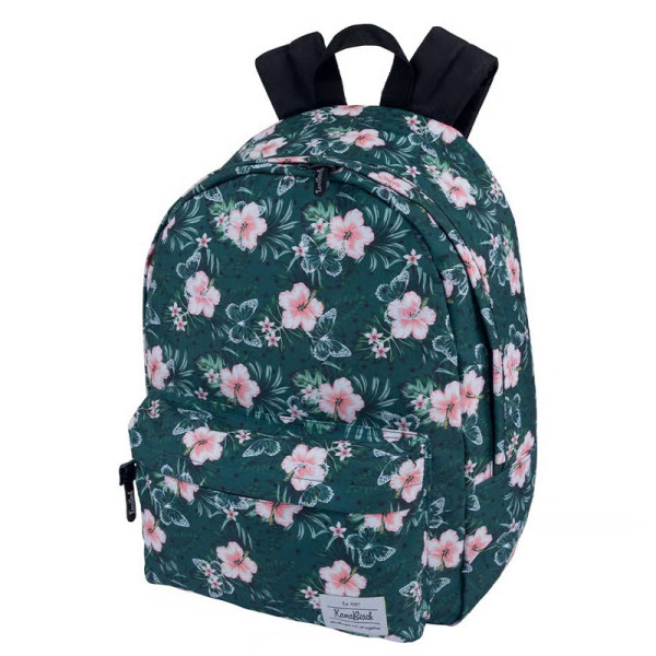 photo-Sac à dos - Primaire - Collège - Fleurs - 1 compartiment - 32x24x43cm - Kannabeach