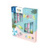 Stylos - Roller gel - Effaçable - FriXion Ball - Pointe moyenne 0.7 - Pool Party - 6 couleurs