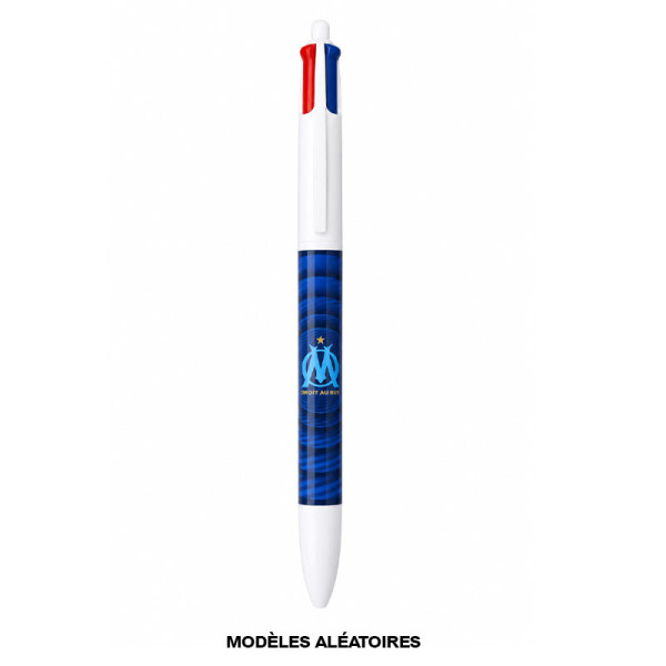 photo-Stylo - BIC - 4 couleurs - OM - Olympique de Marseille - Pointe moyenne - Modèle aléatoire