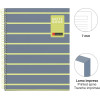 Cahier - A5 - Spirales - Lignées - Perforées - 80 feuilles - Couverture rigide - Miquelrius