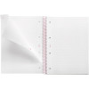 Cahier - A4 - Spirales - Lignées - Perforées - 80 feuilles - Couverture rigide - Miquelrius