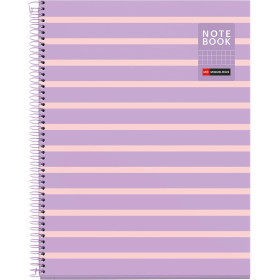 photo-Cahier - A4 - Spirales - Petits carreaux - Perforées - 80 feuilles - Couverture rigide - Miquelrius